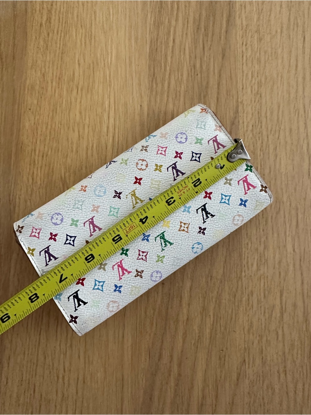 Louis Vuitton multicolor long wallet - Picture 6 of 13